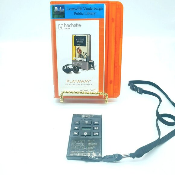 PLAYAWAY AUDIOBOOK EX-LIBRARY Safe Haven Nicholas Sparks New York Times Bestsell - Picture 1 of 3